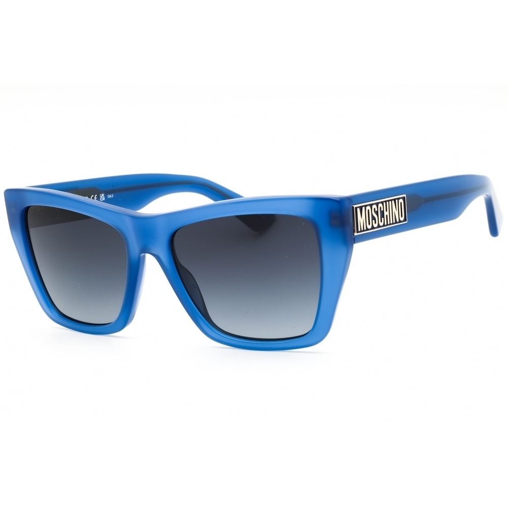Moschino MOS181/S Sunglasses Blue Plastic Cat-Eye